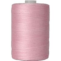 Threadart 100% Cotton Thread Color Pink | for Quilting, Sewing, and Serging | 1000M Spools 50/3 Weight | 50 Colors Available