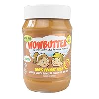 WowButter Tastes Just Like Peanut Butter Toasted Soy Spread Creamy -- 17.6 oz - 2 pc