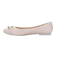 Melissa Doll V Jelly Flats for Women - Soft & Flexible Ballet Flats for Women, Bow Applique, Slip-on Closed-Toe Jelly Shoes