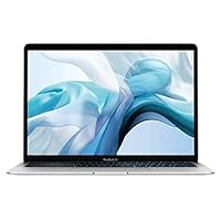 Apple 2018 13.3in MacBook Air, Mac OS, Intel Core i5, 1.6 GHz, Intel UHD Graphics 617, 256 GB, Silver (Renewed)