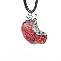 Red Poison Apples Once Upon A Time Necklaces Pendant Charm Necklaces