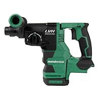 Metabo HPT 18V MultiVolt™ Rotary Hammer | Tool Only - No Battery | 1-1/32-Inch Capacity | SDS Plus | Low Vibration Handle | Reactive Force Control | DH1826DAQ4