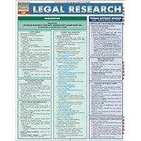 Legal Research Publisher: Barcharts; Crds edition Legal Research Publisher: Barcharts; Crds edition Pamphlet Wall Chart