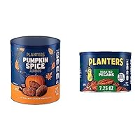 PLANTERS Pumpkin Spice Almonds, 15.25 oz + PLANTERS Roasted Pecan Nuts, 7.25 Oz