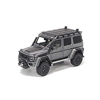 860307 Brabus 550 Adventure Mercedes-Benz G 500 4 x 4 ² - 2017 - Monza Gray Magno 1/18 Scale Finished Car