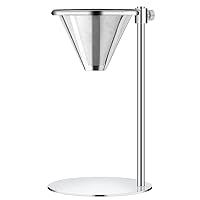 Adjustable Stainless Steel Pour Over Coffee Maker Stand With Drip Cone Filter Pour Over Coffee Maker Stand