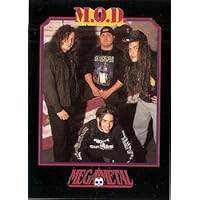 LA Billy Milano M.O.D (Trading Card) 1991 Impel Mega Metal - [Base] Card #80 81 82 & 83