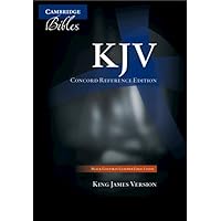 KJV Concord Reference Bible, Black Edge-lined Goatskin Leather, KJ566:XE KJV Concord Reference Bible, Black Edge-lined Goatskin Leather, KJ566:XE Leather Bound