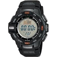 Casio Protrek PRG-270-1 Men's Multi-function Digital Sports Watch with Three Sensors, Ribbon