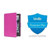Amazon Magneta Cover for All-New Kindle (8th Generation, 2016) and 2-Year Protection Plan plus Accident Protection