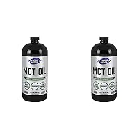 Now Foods MCT 100% Oil, 32 fl oz (Pack of 2)