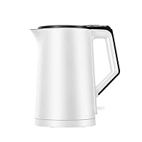 Kettles, Double Wall Design,Food Grade Stainless Steel,1.5L, 1500W Fast Boiling,Led Light Prompt,Seamless Liner,360° Rotation,Water Collecting Cover Design