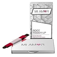 Premium Root Touch Up Dark Brown - Mi Amor - Fast and Grey Hair Root Cover Up - Extend Time Between Salon Trips - Water-resistant Root Cover Up - Dark Brown