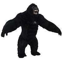 2.5m Giant Inflatable King Kong Costume Adult Gorilla Blow Up Mascot Suit for Halloween