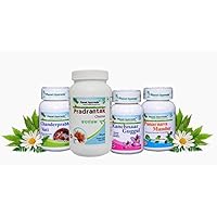 Anti-Ovarian Cyst Pack –Pack of 5 Essential Herbal Combo Pack for Female Health | 100% Natural Remedy for Ovarian Cysts, Irregular Menses| 5 Bottles