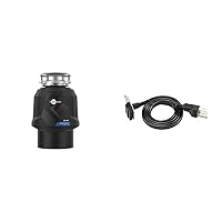 InSinkErator Power .75HP, 3/4 HP Garbage Disposal, Power Series EZ Connect Continuous & Garbage Disposal EZ Connect 3-Foot Power Cord for EZ Connect Power and Advanced Series