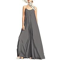 Long Dresses Casual Dress Womens Spring Sundress Loose Print Party Thin Holiday Robe -