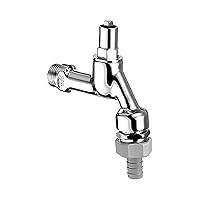 Tap for Socket with backflow preventer and the RB 1/2 Inch, Chrome 34230699