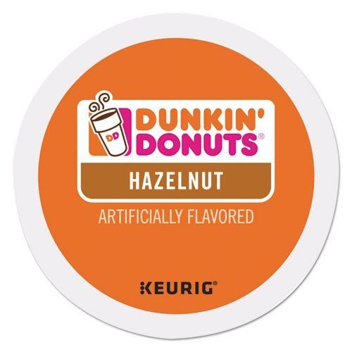 Dunkin Donuts Hazelnut Flavored Coffee K-Cups For Keurig K Cup Brewers, 48 Count (Packaging May Vary)