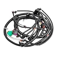 Engine Wiring Harness 5C3Z-12B637-BA for 2005 2006 2007 Ford Super Duty Engine Wiring Harness F250 F350 F450 F550 6.0L Diesel Engine with Build Date of 11/4/2004 and Later Replace 5C3Z-12B637-BA