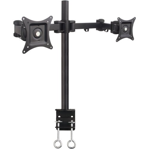 Siig, Inc - Siig Articulating Dual Monitor Desk Mount - 13" To 27" - 13" To 27" Screen Support - 22 Lb Load Capacity - Steel - Blac...