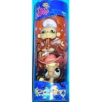 Littlest Pet Shop Exclusive 2-Pack Tube Spooky Monkey and Horse