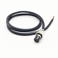 GX16 2 Pin Cable Single Female Aviation Cordset, GX16 2 Pin Panel Mount Circular Metal Aviation Connector Adapter Female Head Cable（1Meter）
