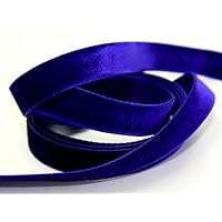 16mm Berisford Velvet Ribbon Mini Roll 5m 9634 Purple - per 5 metre roll