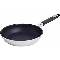 Urushiyama Metal Industrial Frying Pan, 9.4 inches (24 cm), Induction Compatible, Made in Japan, Quattro Plus QTP-F24, PFOA Free