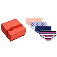 Love First Period Kit with 4 Period Panties - Feminine Hygiene Pads, Wipes & More Period Products in Keepsake Box