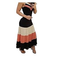 Strap Summer Sleeveless Sexy Party Casual Office Long Dresses Female & Lady
