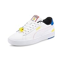 Puma Kids Boys Sm X Serve Pro Lace Up Sneakers Shoes Casual - White