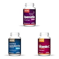 Immunity Support Bundle - Quercetin 500 mg, Lactoferrin 250 mg, Vitamin C 750 mg