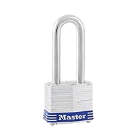 Master Lock 3DLH Outdoor Padlock with Key, 2