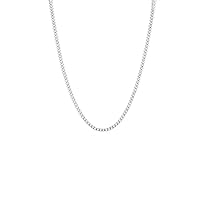 MRENITE Real Gold/Sterling Silver Moissanite Diamond Tennis Necklace for Women 2mm 3mm 4mm 5mm Round Moissanite Tennis Necklace Jewelry Gift 16-24 Inch