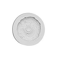 Flying-Dragon Fondant Silicone Molds for DIY Cake Biscuit-Cookies Resin Mold Round-Dragon Baking Mold Dessert Decoration