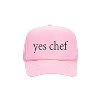 Cooking Hat/Yes Chef/Culinary Trucker Hat/Adjustbale Snapback/Otto Cap