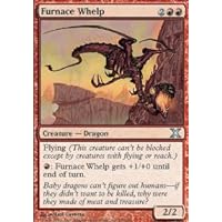 Magic The Gathering - Furnace Whelp (205/383) - Tenth Edition - Foil
