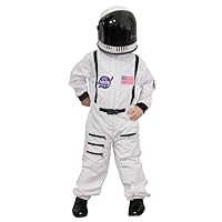 Lulu Home Halloween Kids Astronaut Costume with Space Helmet, Small, Medium, Large, X-Large, Teen