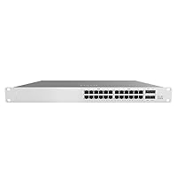 Cisco Meraki | MS120-24-HW | LIC-MS120-24-3YR | Meraki MS120-24 1G L2 Cloud Managed 24x GigE Switch with Meraki MS120-24 Enterprise License and Support, 3 Year