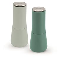 Milltop Set-Editions (Sage) Salt & Pepper Mill, 00-0, Green