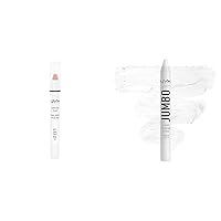 NYX PROFESSIONAL MAKEUP Jumbo Eye Pencil Duo - Yogurt & Milk Blendable Eyeshadow Stick Eyeliner Pencils