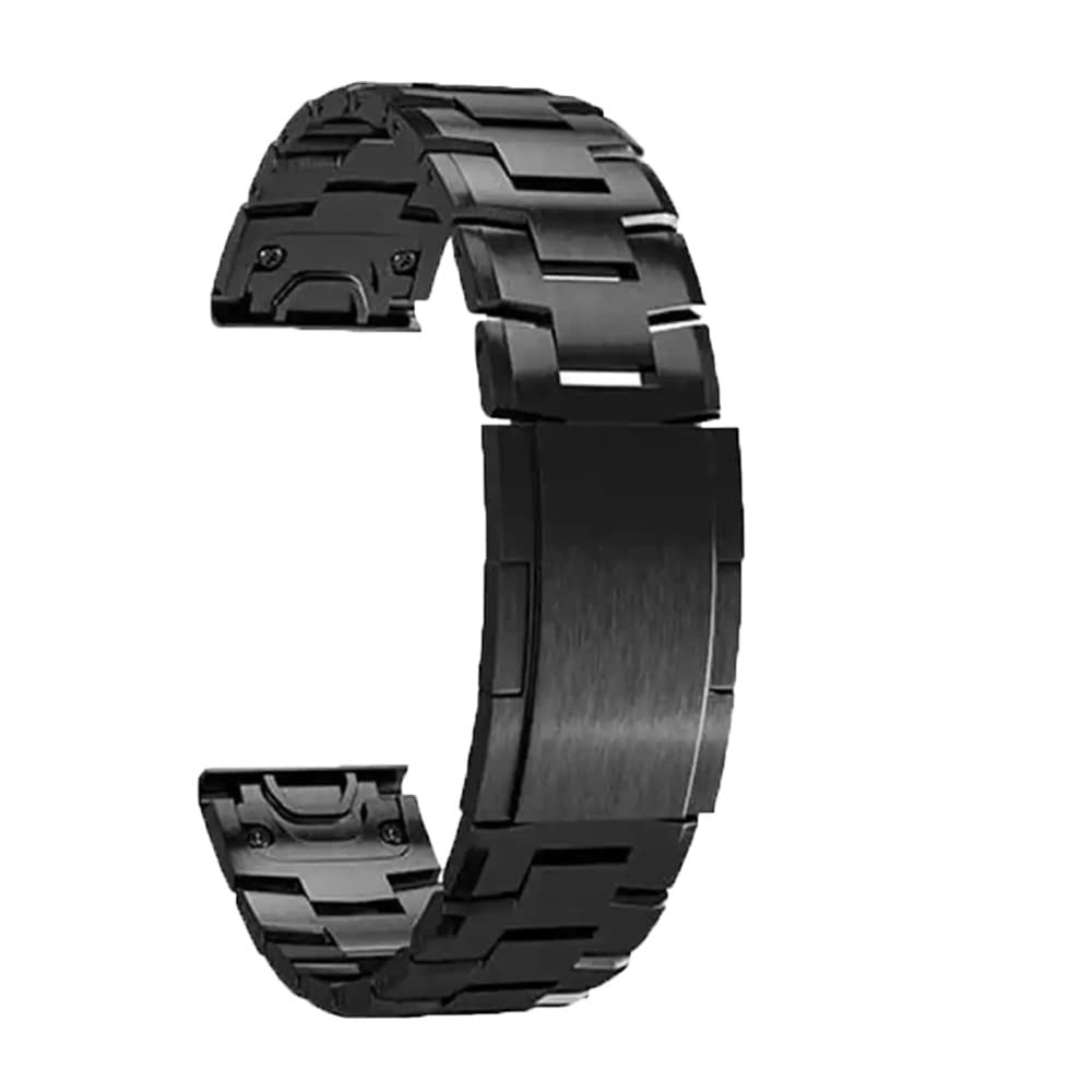 BANDKIT 22 26mm Watch Band Titanium Alloy Bracelet For Garmin Fenix 5 5X Plus 6 6X Pro 3HR 935 D2 MK2 Enduro Wristbands Strap Accessory