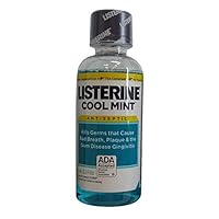 Listerine Antiseptic Mouthwash Cool Mint 3.2 Ounce (Value Pack of 4)