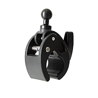 ARKON Mounts RoadVise Clamp Mount with 20mm Ball | Clamp Arm for Poles and More | CPM20