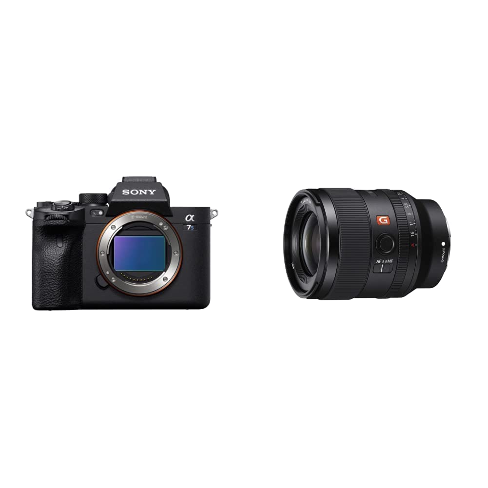 Sony New Alpha 7S III Full-Frame Interchangeable Lens Mirrorless Camera & Sony FE 35mm F1.4 GM Full-Frame Large-Aperture Wide Angle G Master Lens