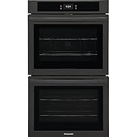 Frigidaire FCWD3027AB 30 inch Black Built-in Double Electric Convection Wall Oven