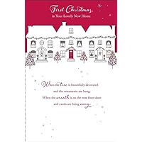 in Your Lovely New Home Foil Finished 1st Christmas Card