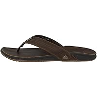 Reef Mens Sandals Jbay3Premium Full Grain Leather Sandals For Instant Comfort