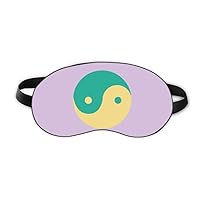 Yin-Yang Taichi China Pattern Sleep Eye Shield Soft Night Blindfold Shade Cover